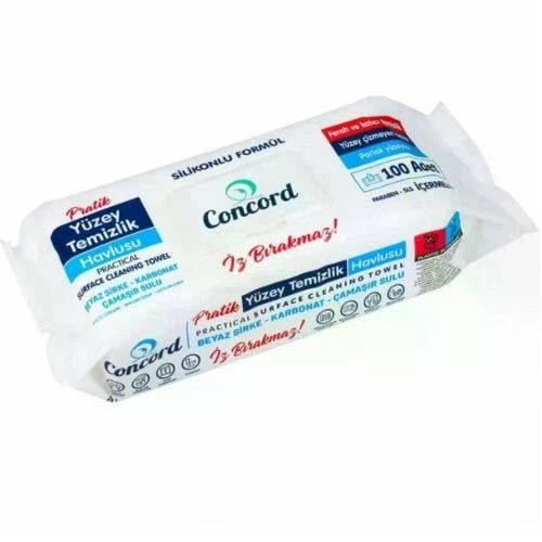Серветки для прибирання Concord Yuzey Temizlik 100 шт. (13355844)