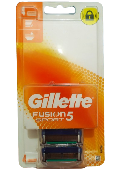 Сменные кассеты Gillette Fusion5 Sport 4 шт. (10386353)