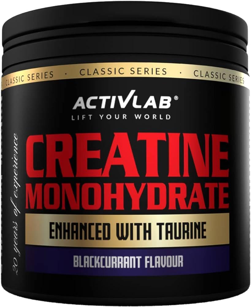 Креатин Activlab Classic Series Creatine Monohydrate with Taurine Blackcurrant 300 г