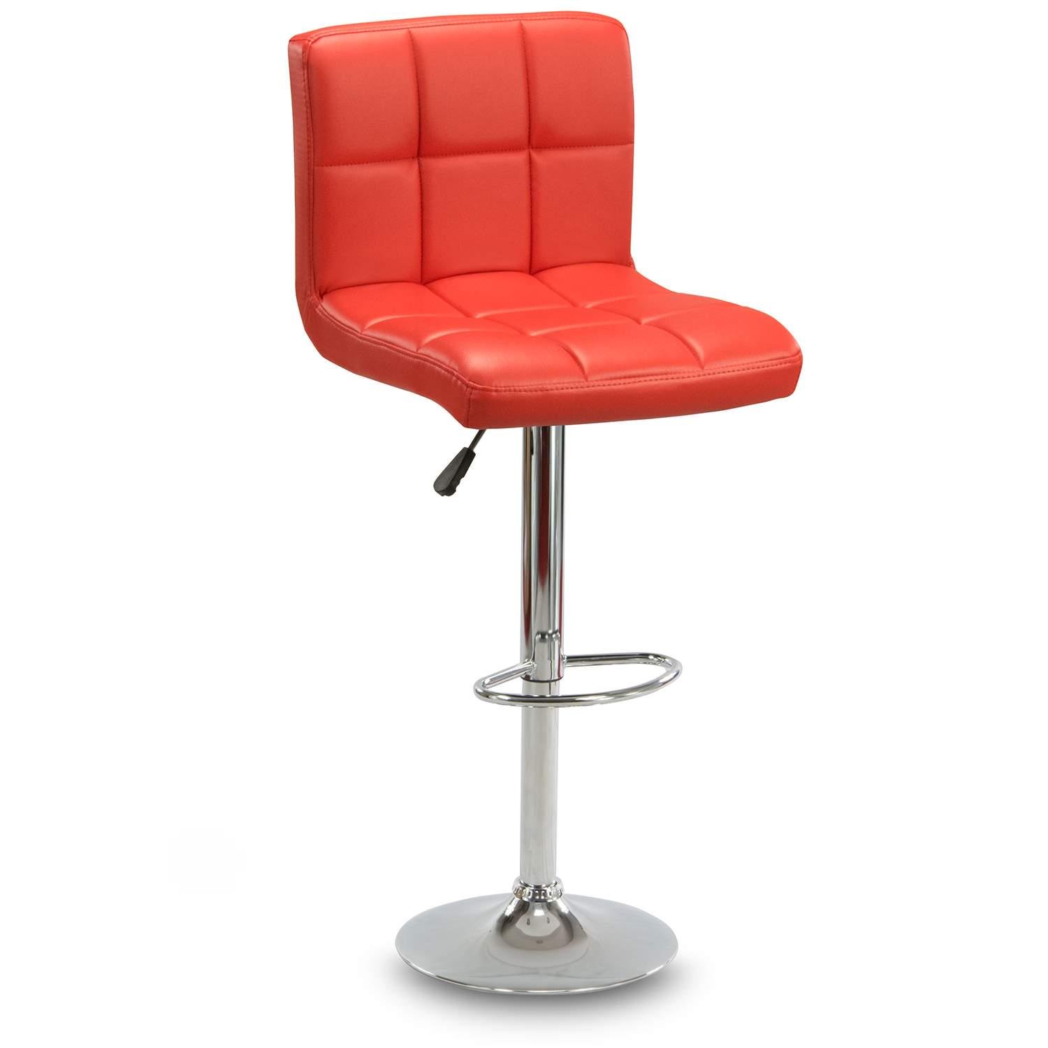 Стілець барний хокер Homart DM-811 Червоний (9393)