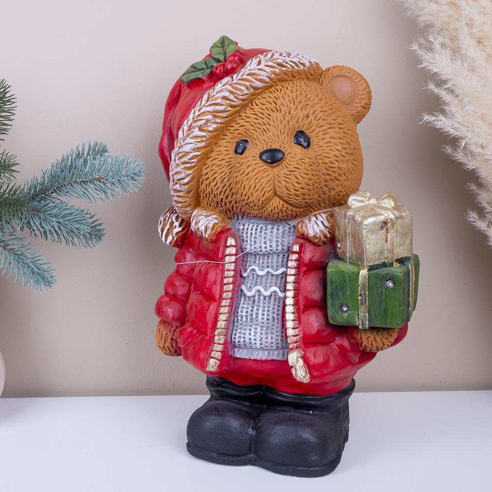 Статуэтка с подсветкой гигант мишка 40 см (6020)