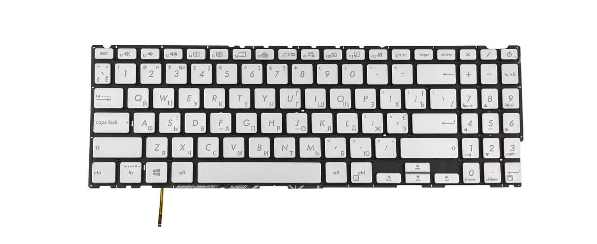 Клавиатура для ноутбука Asus UX534FTC с подсветкой клавиш (0KNB0-563PRU00)