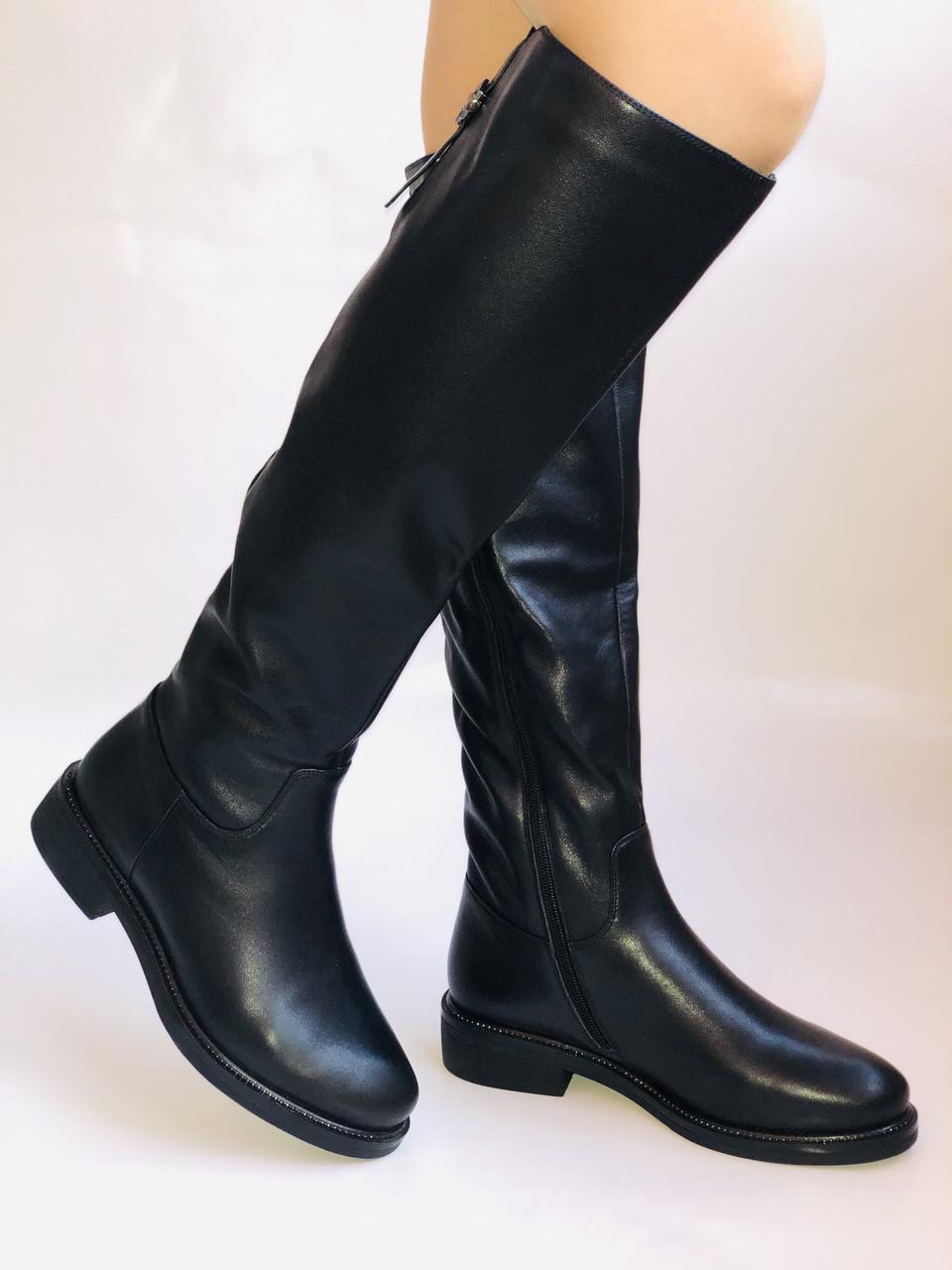 Ботфорти жіночі зимові Molka р. 37 24,0 см Чорний (2444) - фото 8 Ботфорти жіночі зимові Molka р. 37 24,0 см Чорний (2444) - фото 8