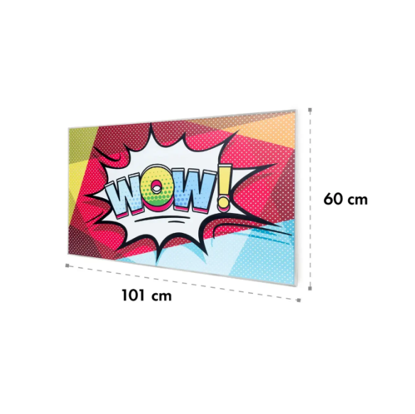 Инфракрасный обогреватель-картина настенный KLARSTEIN Wonderwall Air Pop Art 600 Вт (10034236) - фото 8