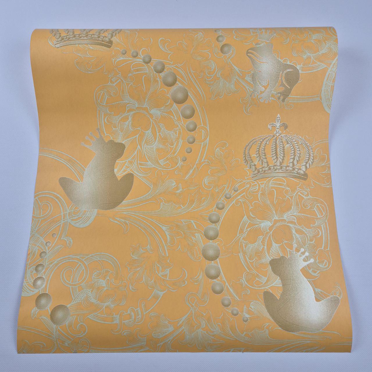 Шпалери миючі флізелінові Marburg 54113 0,53х10,05 м Помаранчевий (30658603) - фото 4 Шпалери миючі флізелінові Marburg 54113 0,53х10,05 м Помаранчевий (30658603) - фото 4