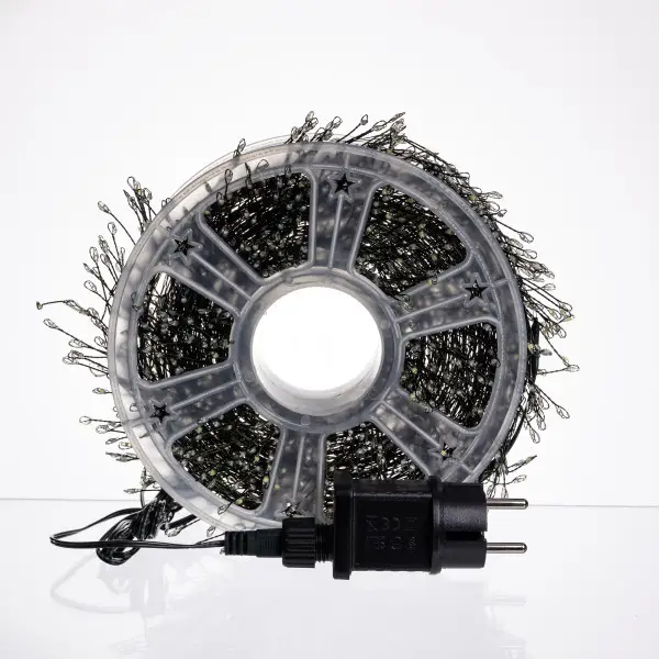 Гірлянда-нитка Роса хвойна лапа 1500 LED 50 мв зелена нитка Синій - фото 6