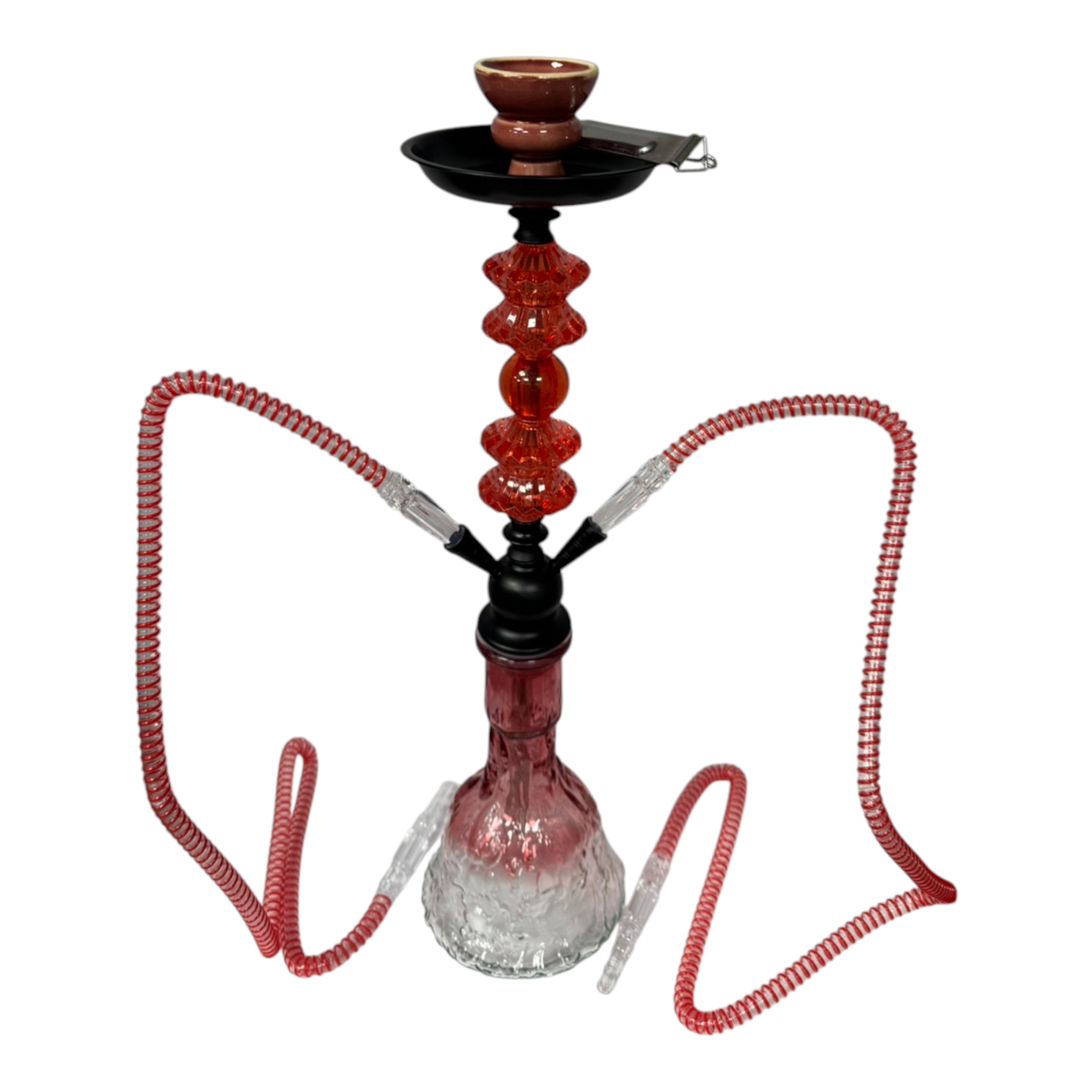 Кальян Hookah Kair с высотой на 2 персоны 55 см Red (13167)