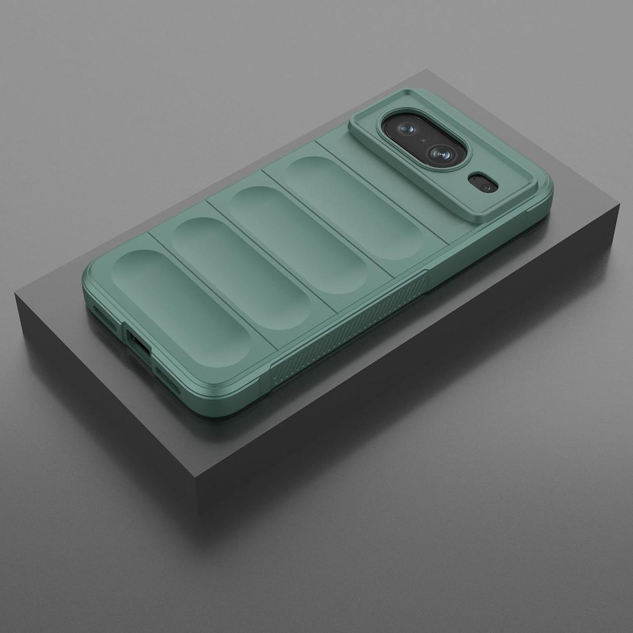 Чехол Ricco Phantom Shield для Google Pixel 8a (зелёный) - фото 6 Чехол Ricco Phantom Shield для Google Pixel 8a (зелёный) - фото 6