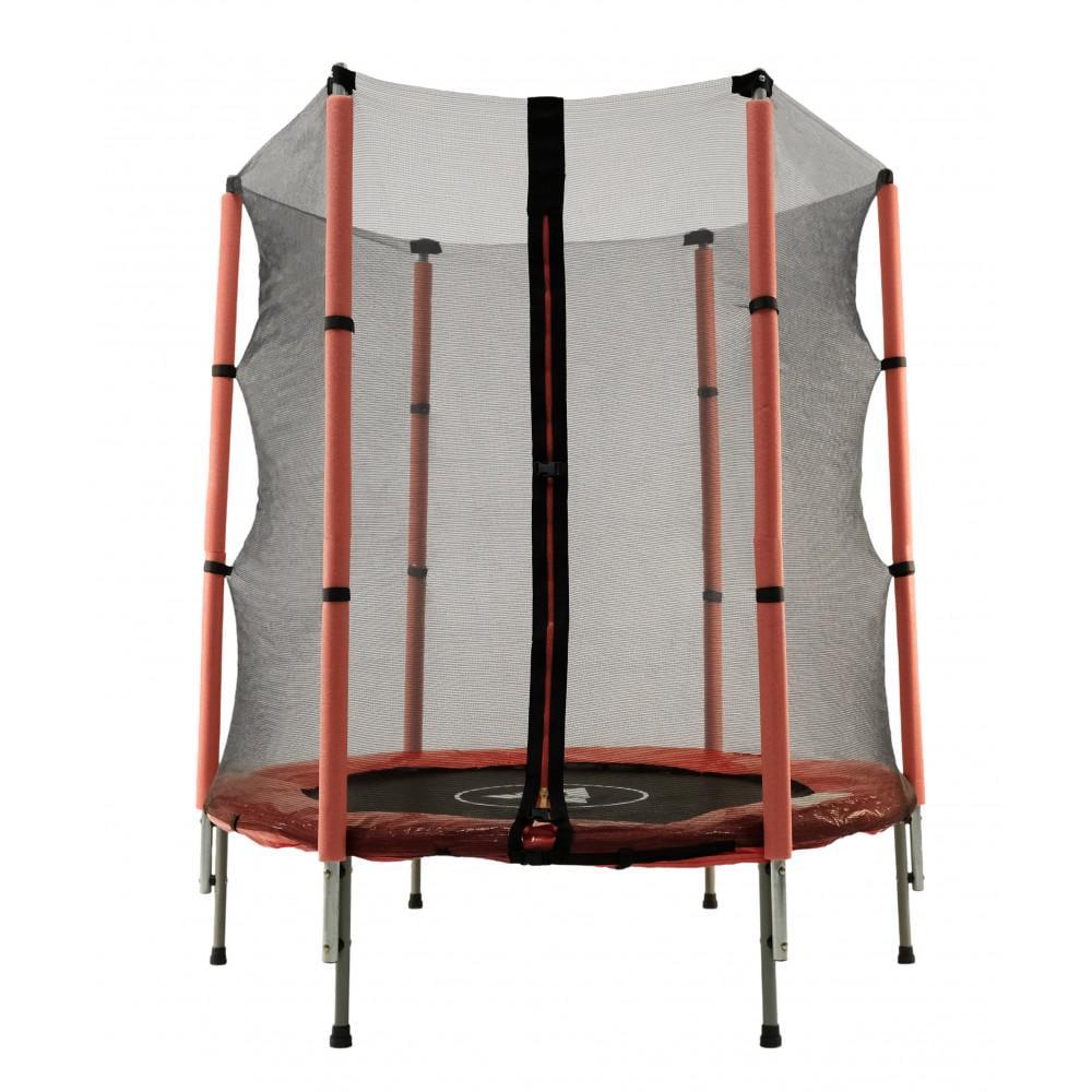 Батут детский Atleto с сеткой 140 см Красный (21000401) - фото 6 Батут детский Atleto с сеткой 140 см Красный (21000401) - фото 6