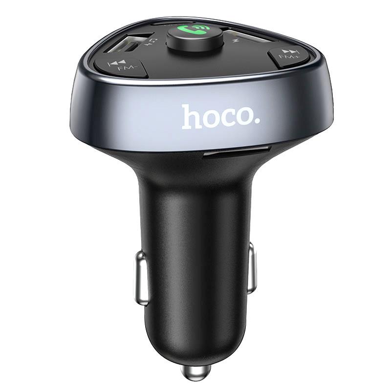 FM-трансмітер Hoco E51 V5.0 Bluetooth Чорний (1908788626) - фото 3