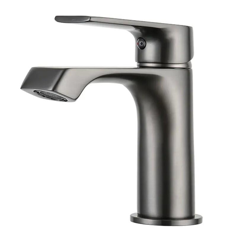 Змішувач для умивальника Frap F1071-9 одноважільний Графіт (173483)