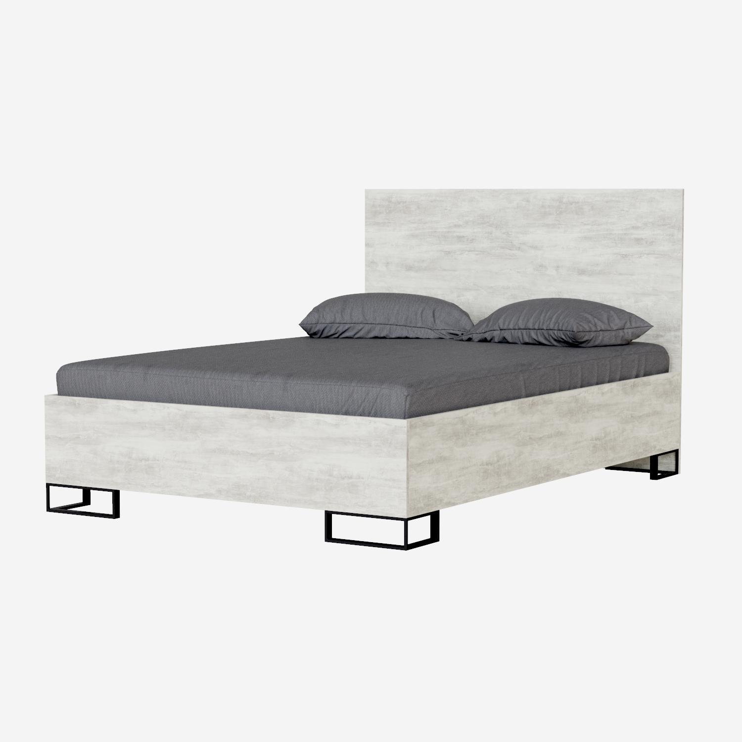 Ліжко Ascet 1,4 м 1470x1000x2060 мм Ательє світлий (GAAS08040000030) - фото 1 Ліжко Ascet 1,4 м 1470x1000x2060 мм Ательє світлий (GAAS08040000030) - фото 1