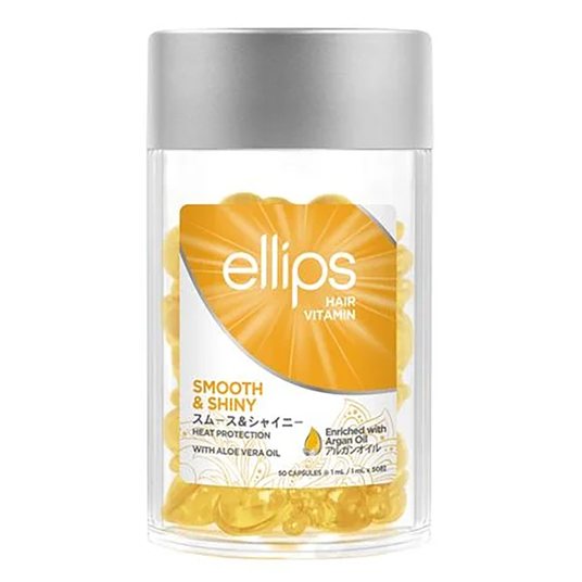Ампулы для волос Ellips Hair Vitamin роскошное сияние с алоэ вера 50 шт. (ELL0009-50)