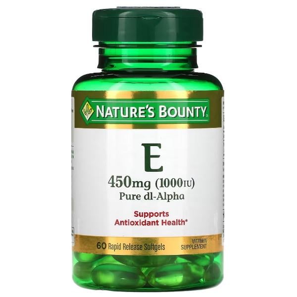 Вітамін E Nature's Bounty Vitamin E 1000 IU 60 капс. (000021699)