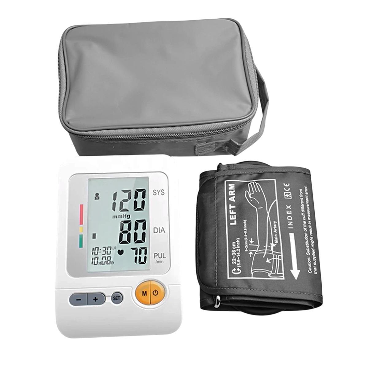 Тонометр автоматический BP-103H с индикатором аритмии плечевой White (200310) - фото 8 Тонометр автоматический BP-103H с индикатором аритмии плечевой White (200310) - фото 8