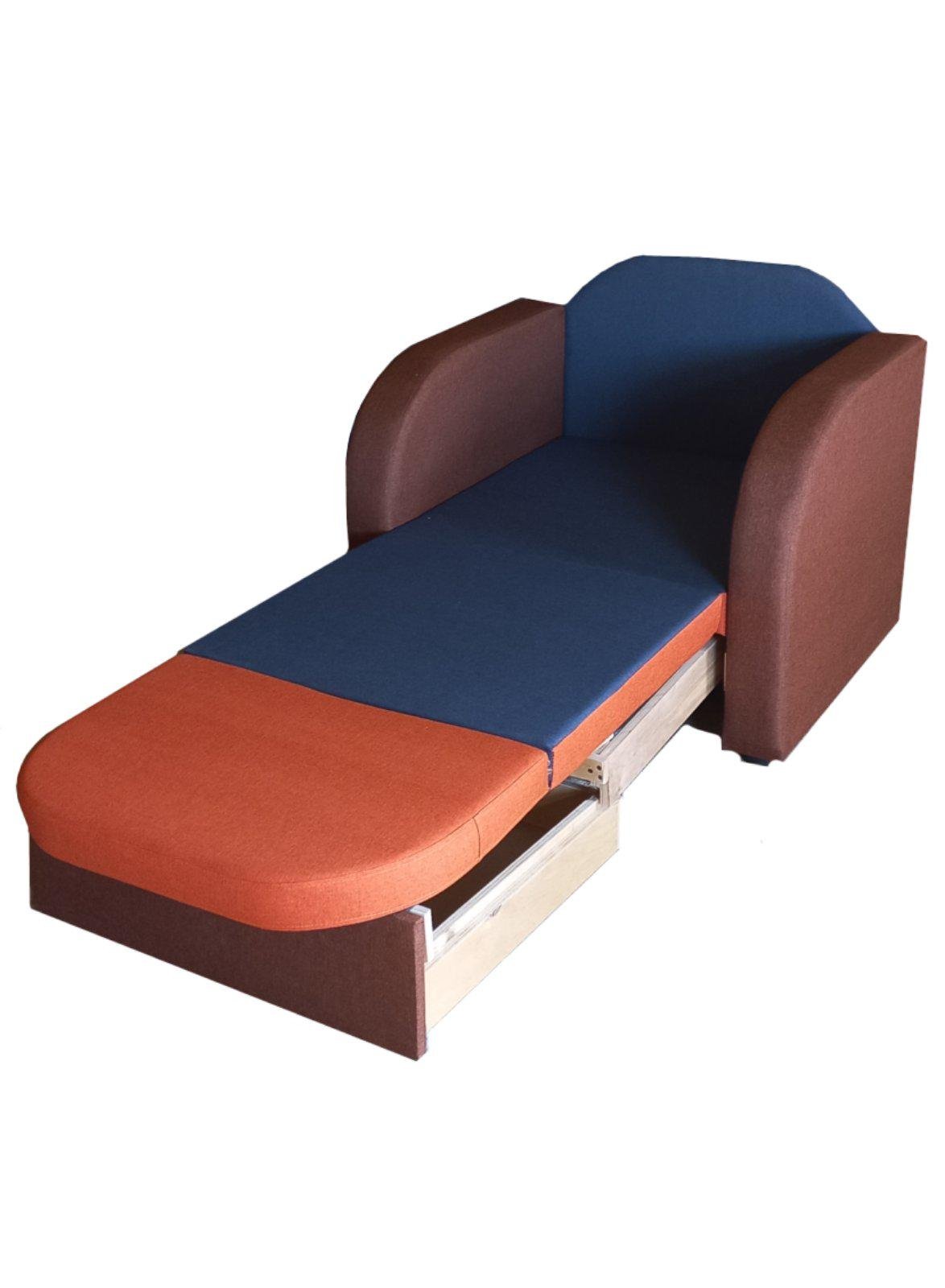 Кресло-кровать раскладное Alex Mebel Релакс Зеленый - фото 2