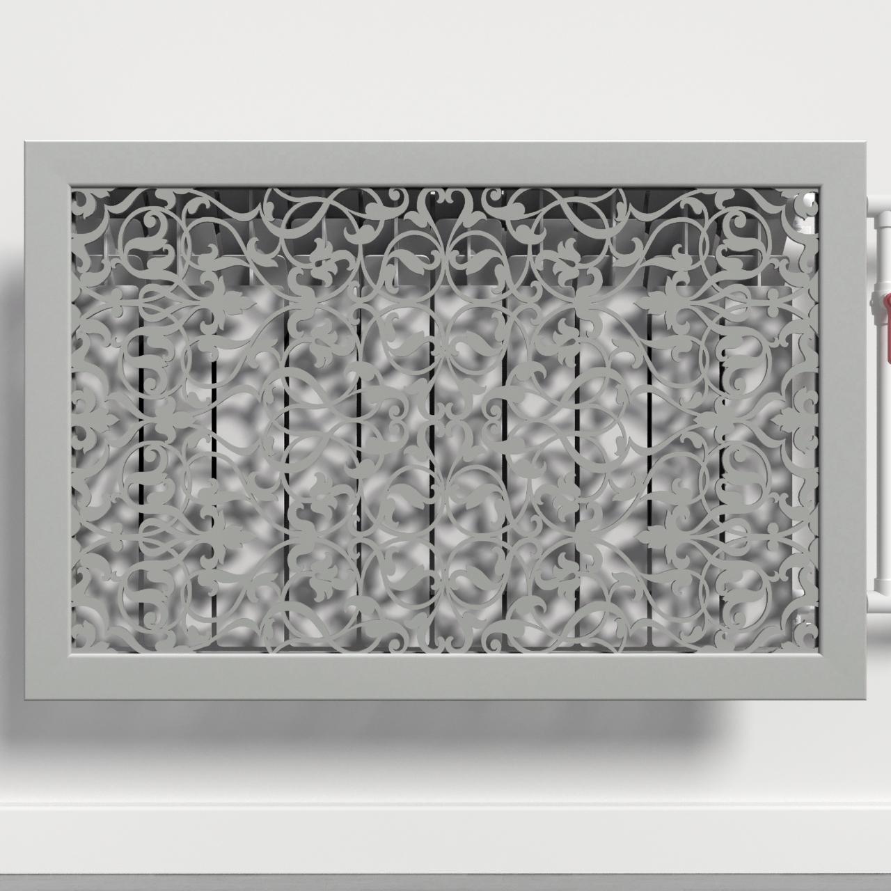 Решітка-екран на батарею SMARTWOOD 1500 мм Сірий Бетон (R20295109)