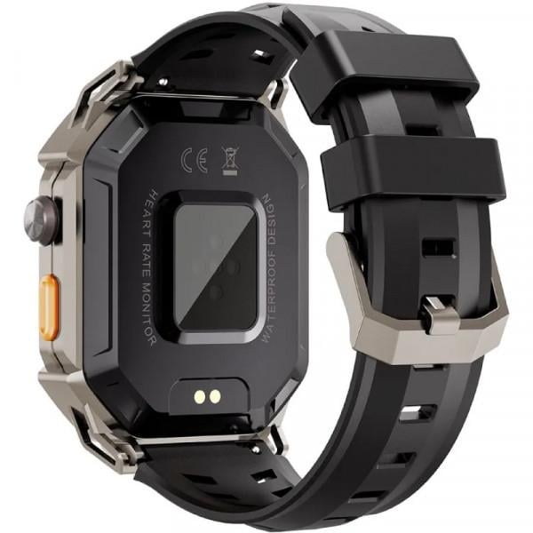 Смарт-часы Oukitel BT80 Rugged Outdoor Watch Grey (6931940752947) - фото 6