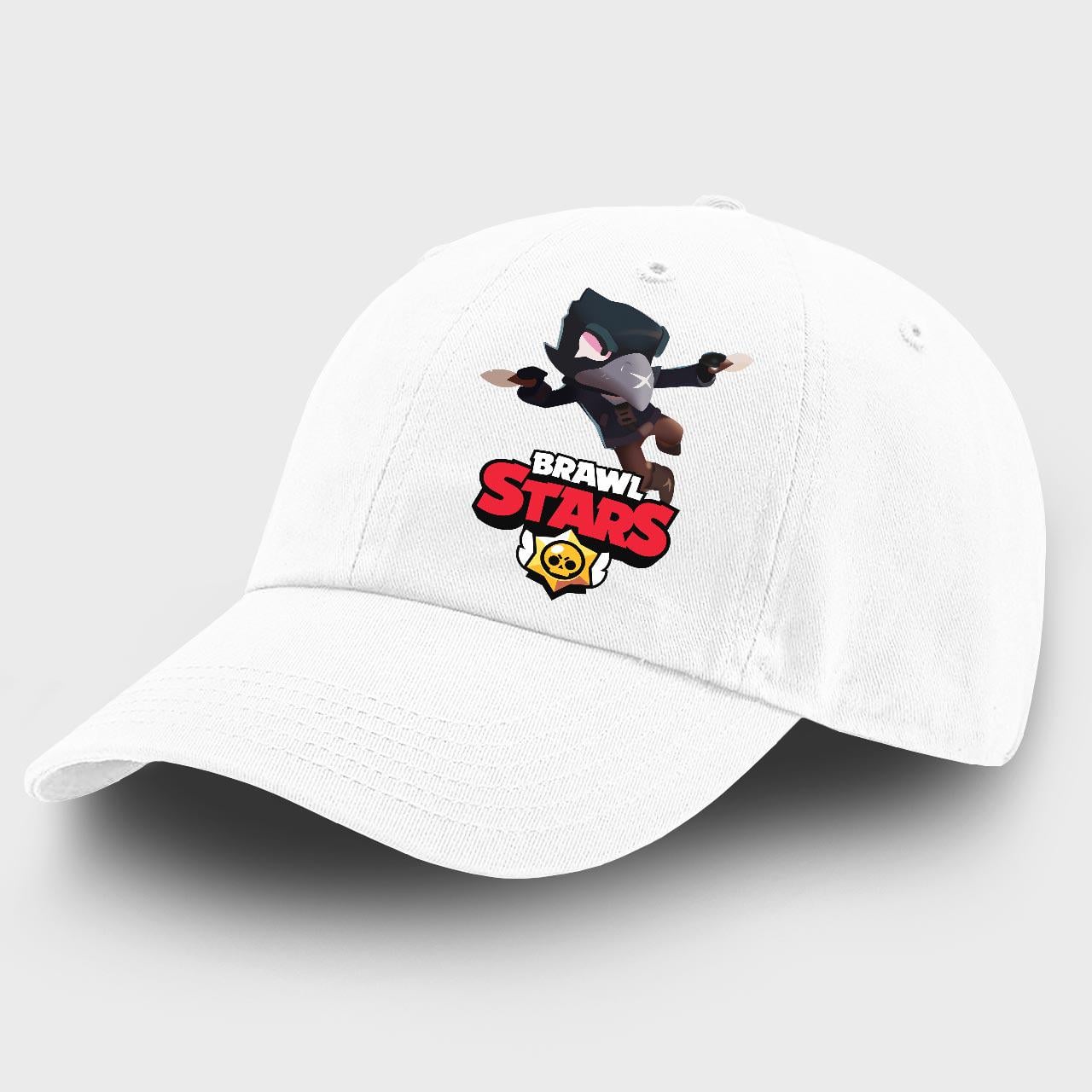 Кепка детская Crow Brawl Stars Белый (9273-1023-WT)