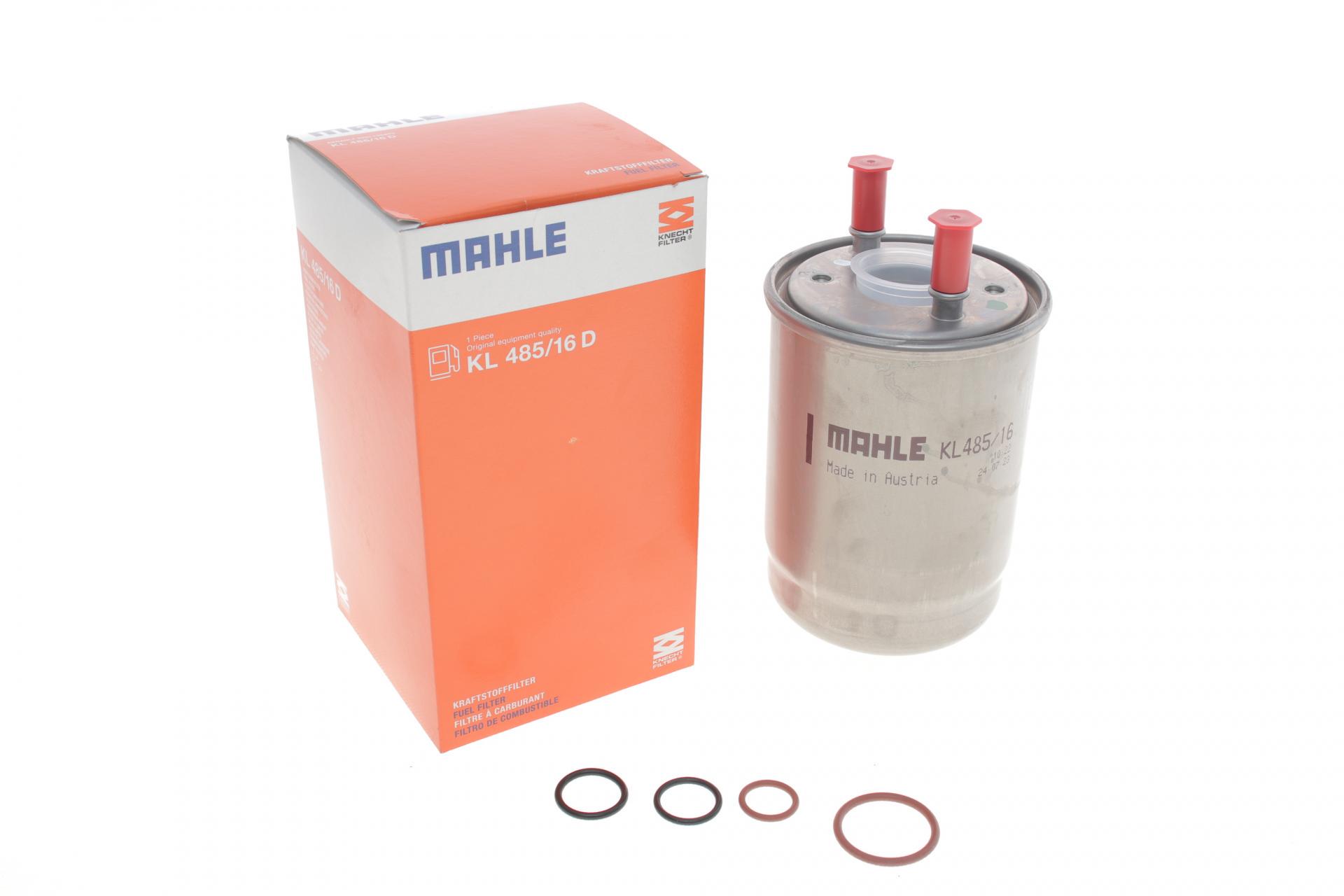 Фильтр топливный KNECHT для Renault Megane/Scenic 1,5-2,0DCI 08- (KL 485/16D)