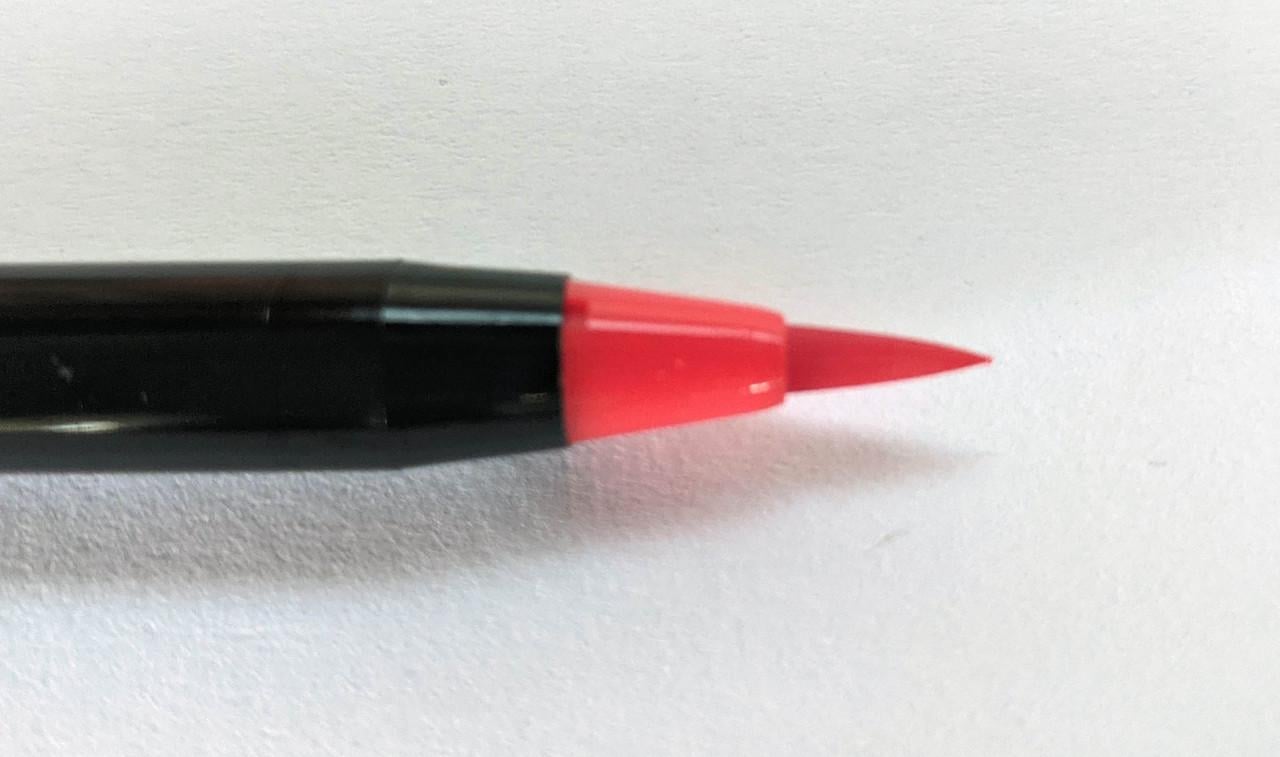 Набор акварельных маркеров Aihao Brushpen с кисточкой для рисования 24 шт. (WB910-24) - фото 3