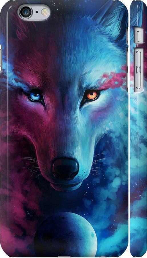 Чехол на iPhone 6s Plus Арт-волк (3999m-91-42517)