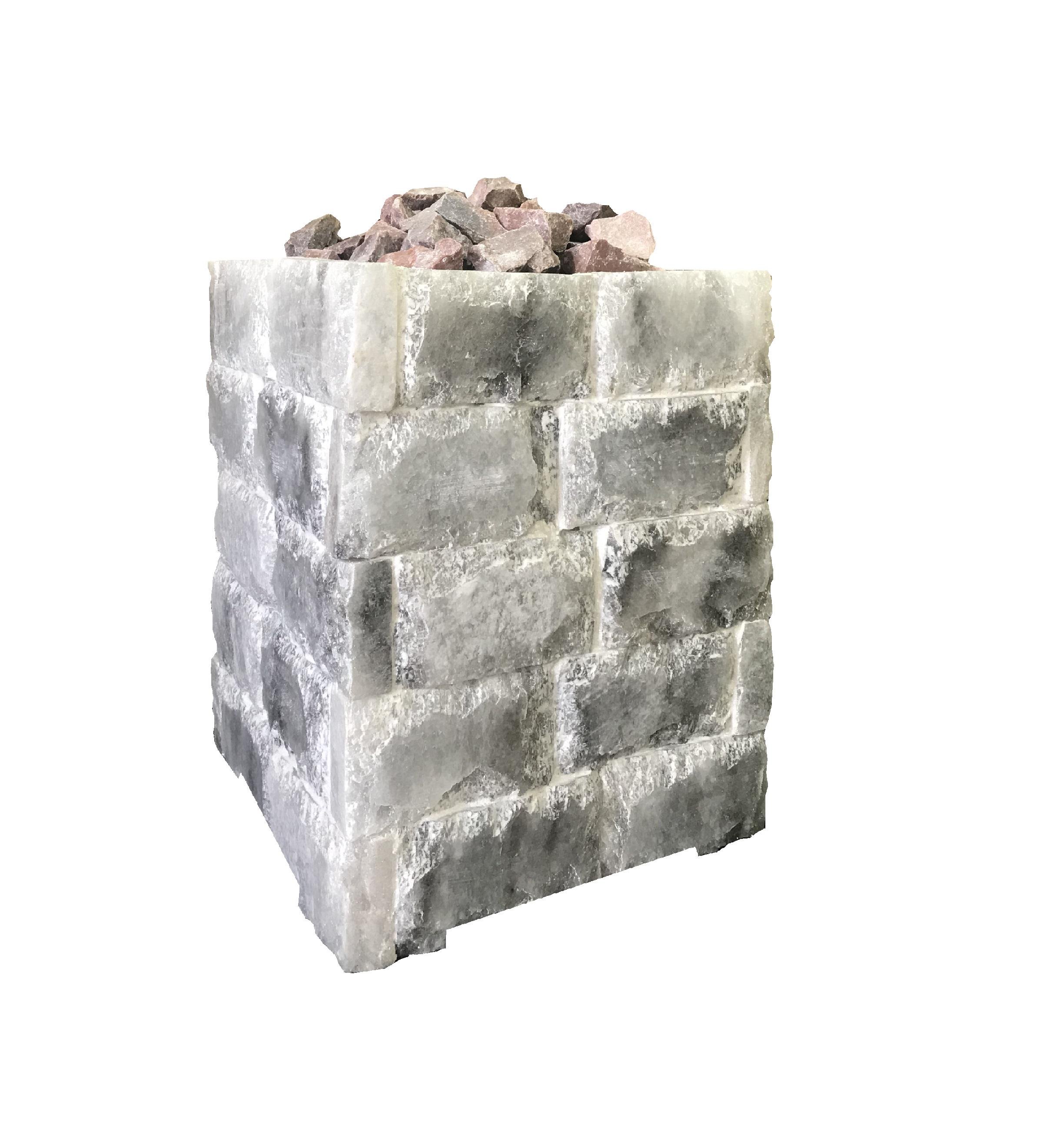 Печь электрическая LS LS-Salt с облицовкаой каменной солью 12 кВт (2439720)