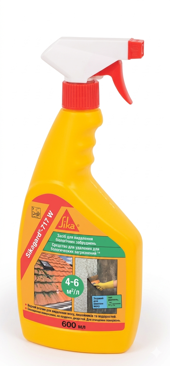 Очиститель минеральных поверхностей Sika Sikagard-717 W 600 мл