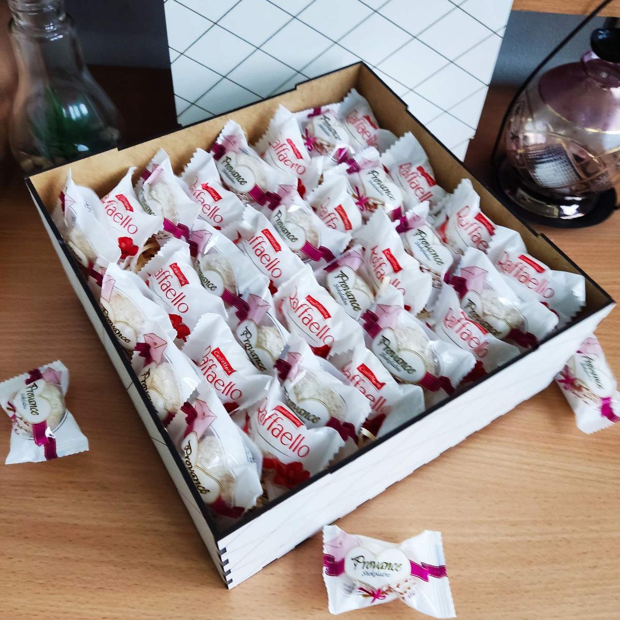 Бокс с конфетами для девушки на день рождения/новый год/рождество/день влюбленных/8 марта/праздник (ar290) - фото 3 Бокс с конфетами для девушки на день рождения/новый год/рождество/день влюбленных/8 марта/праздник (ar290) - фото 3