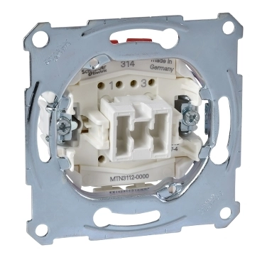 Механизм выключателя двухполюсного Schneider Electric Merten (MTN3112-0000)