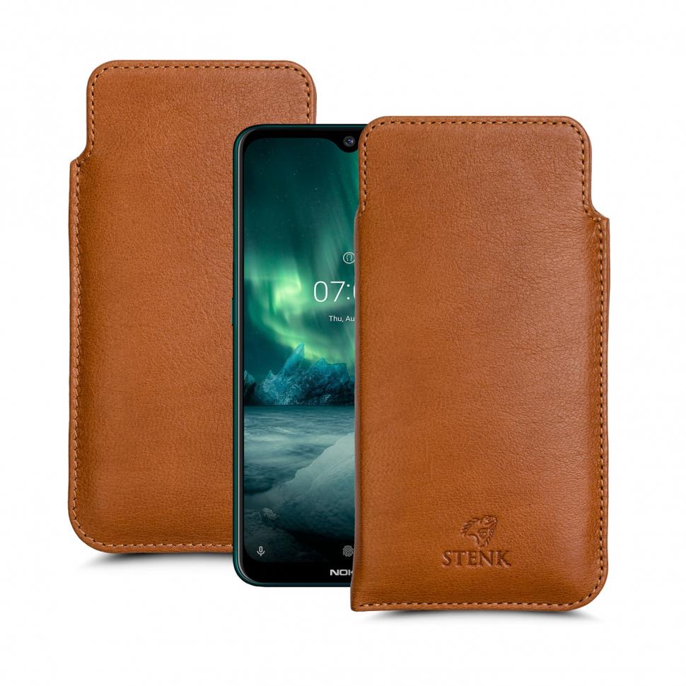 Футляр Stenk Elegance для Nokia 7.2 Camel (64588)