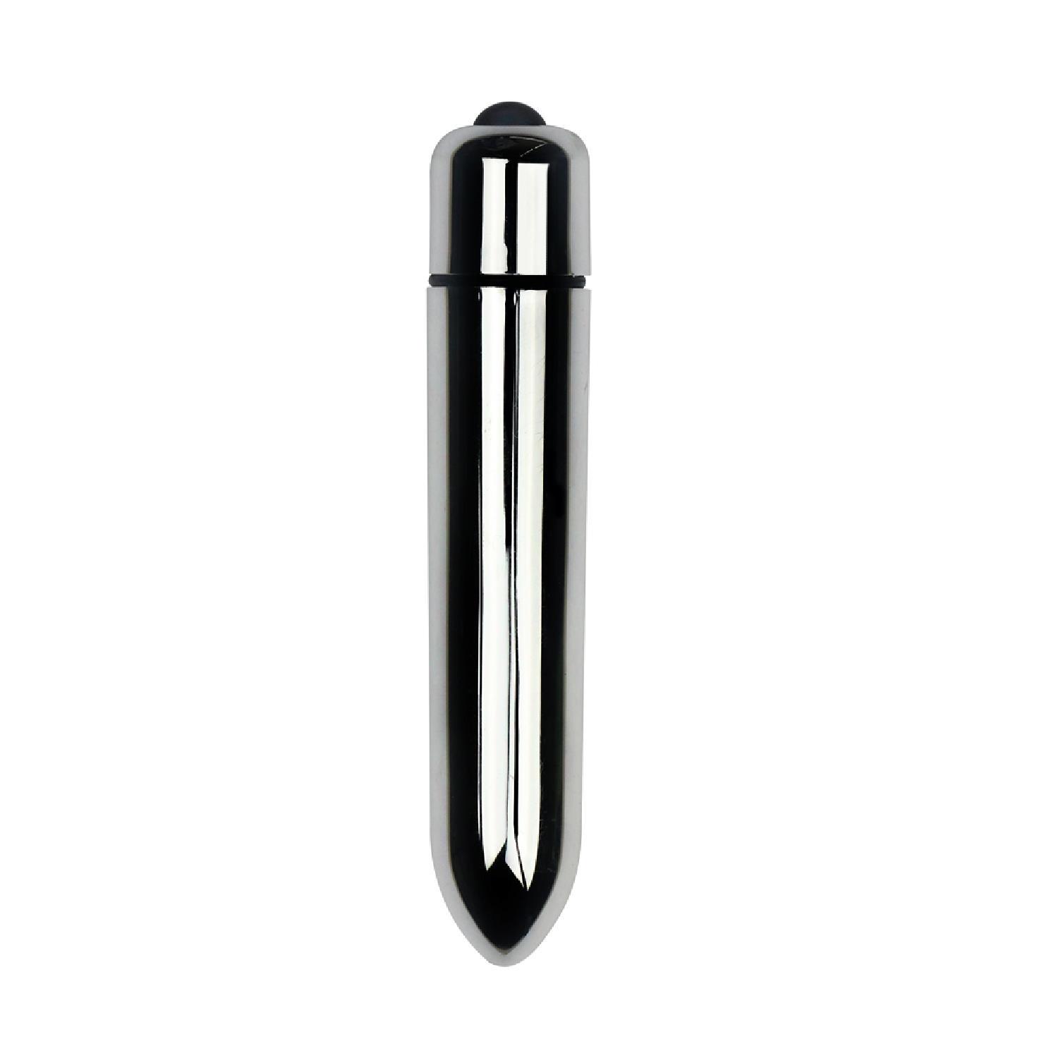 Вибропуля LoveToy XLoveToyBasic Bullet Long 10 speeds Silver