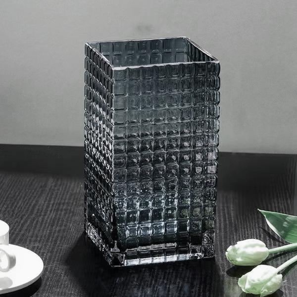 Ваза для цветов 14202 24х13 см Дымсчастый (4705925)