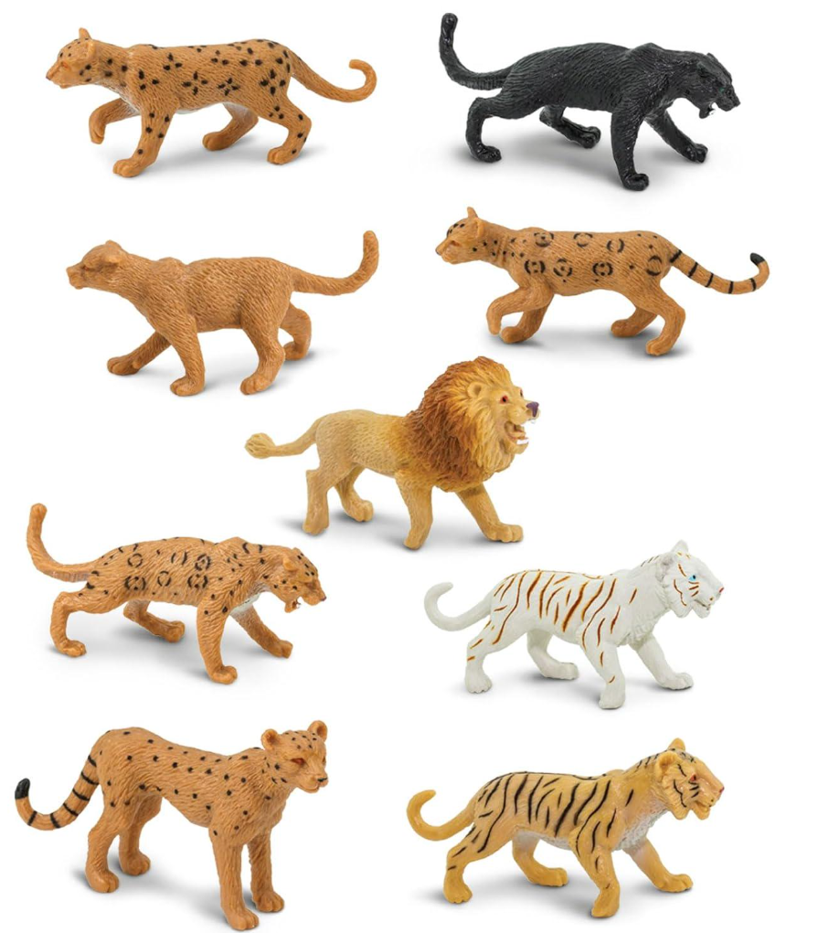 Набір фігурок Safari Ltd Великі Кішки в тубусі (23333183)