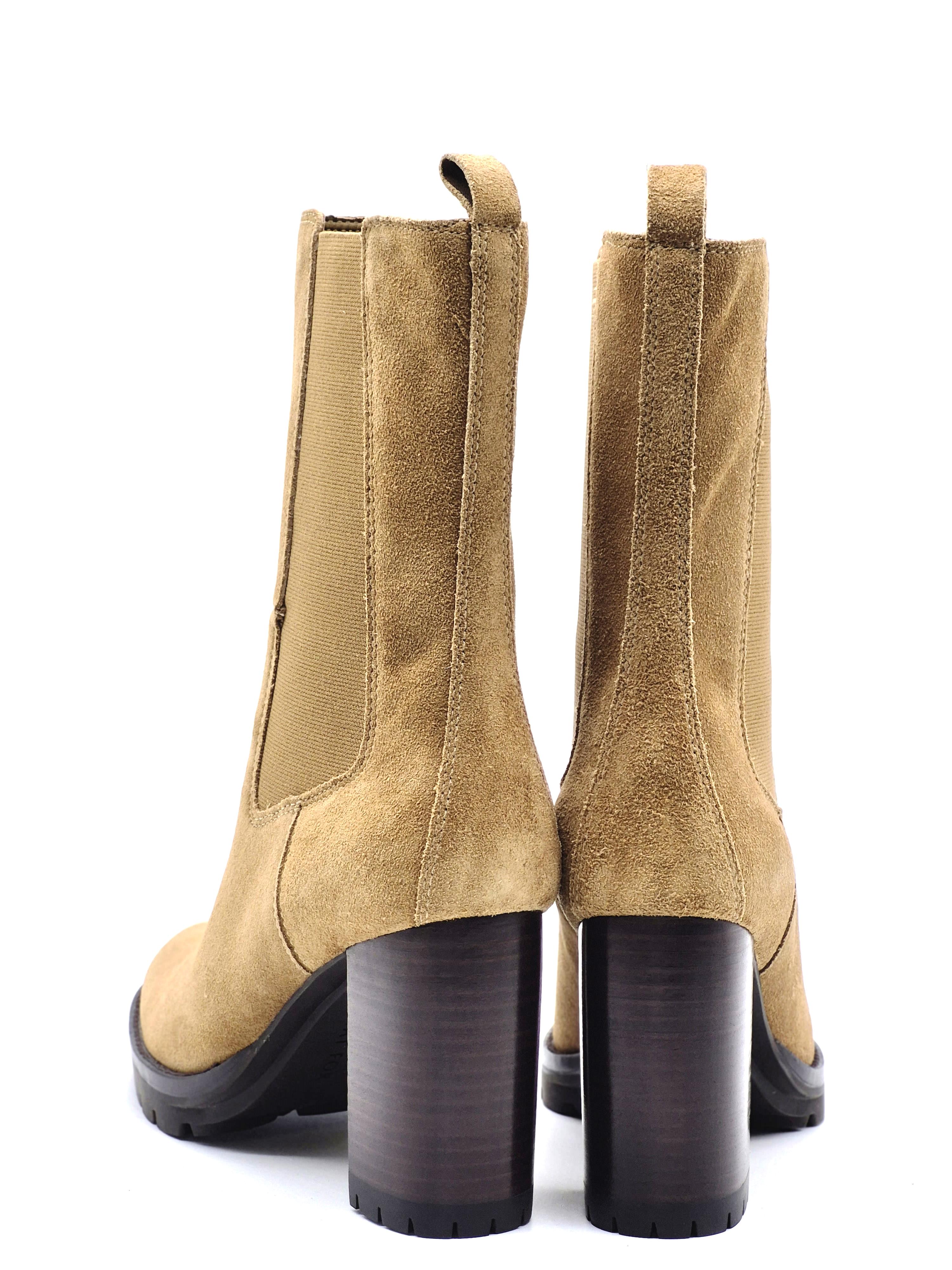 Черевики жіночі What For TAYA замша зі шкіри корови р. 38 Brown - фото 2 Черевики жіночі What For TAYA замша зі шкіри корови р. 38 Brown - фото 2