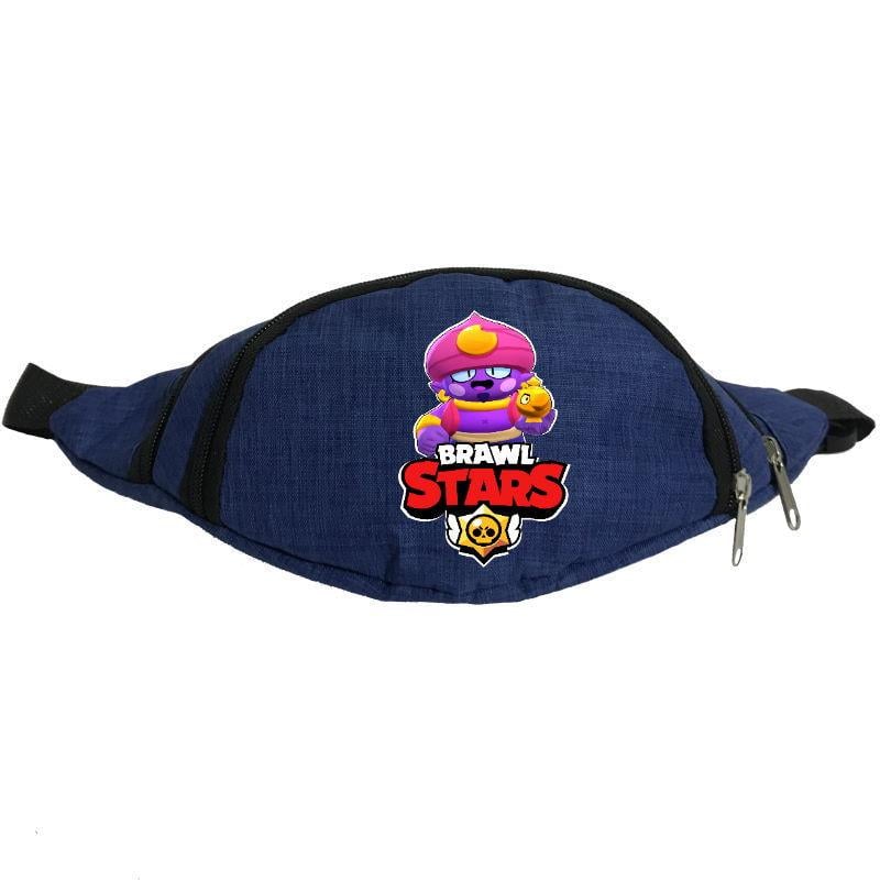 Поясная сумка-бананка Cappuchino toys Бравл Старс Джин BS-Dzhin Синий (1453925240)