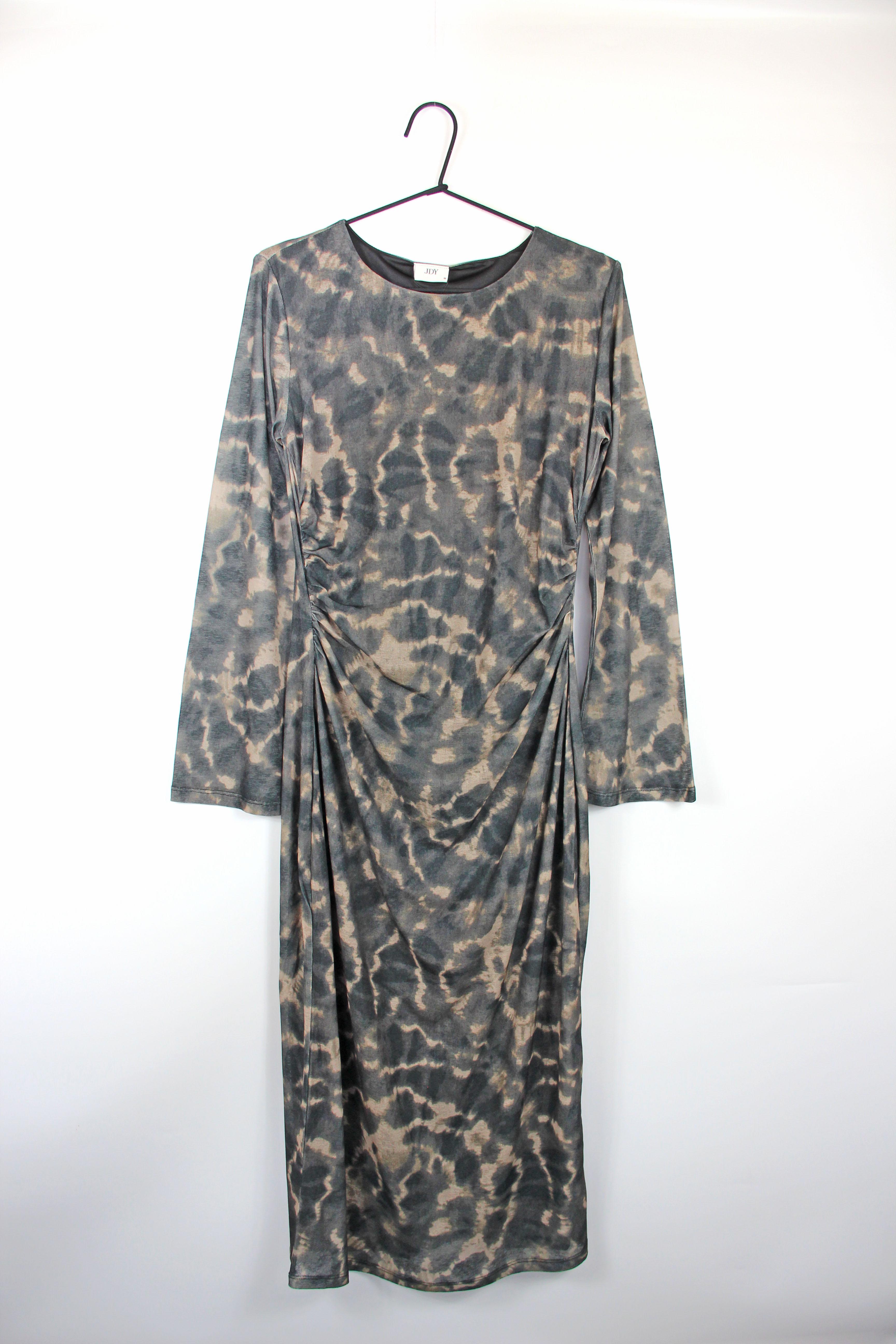 Платье Only с принтом M Черно-бежевый (15335666)