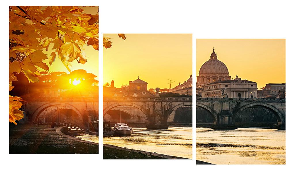 Модульна картина Декор Карпати 100х53 см (M3-t191)