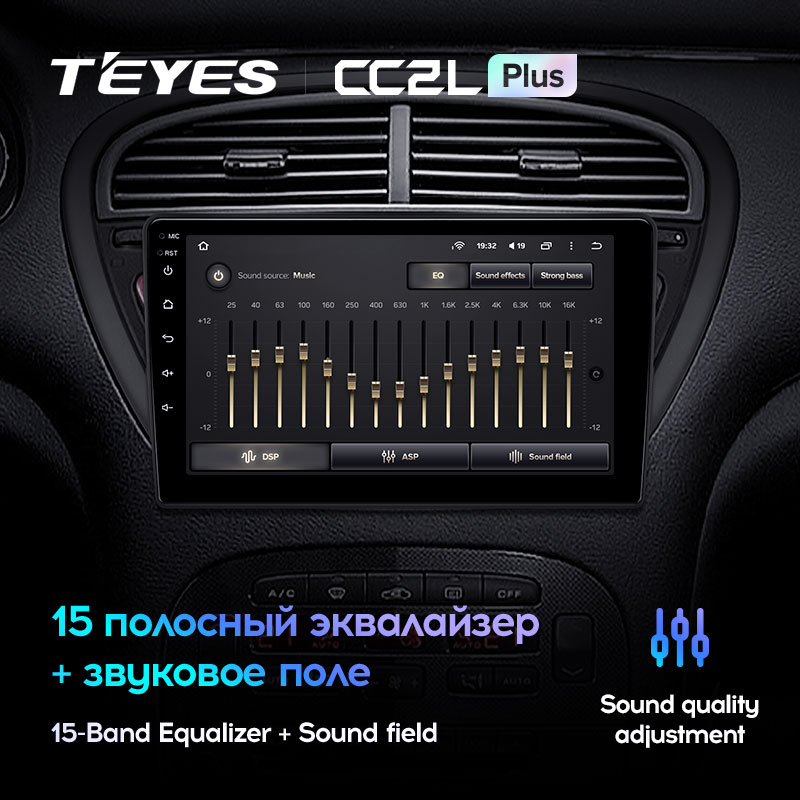 Автомагнитола штатная Teyes CC2L Plus для Peugeot 607 2004-2010 Android 2/32 Гб (1630304386) - фото 4