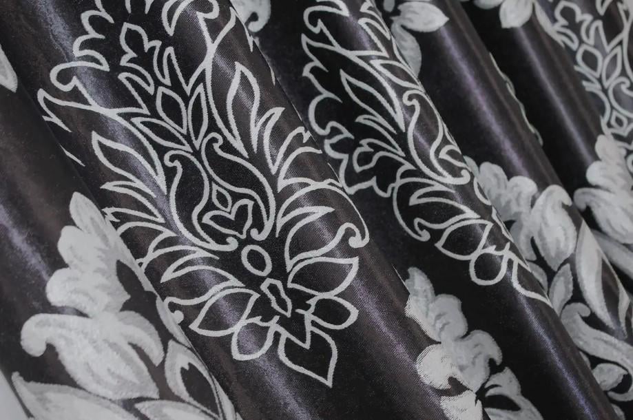 Комплект штор в блекаут/софт 1,5х2,75 м 2 шт. Черный (1273ш) - фото 6 Комплект штор в блекаут/софт 1,5х2,75 м 2 шт. Черный (1273ш) - фото 6