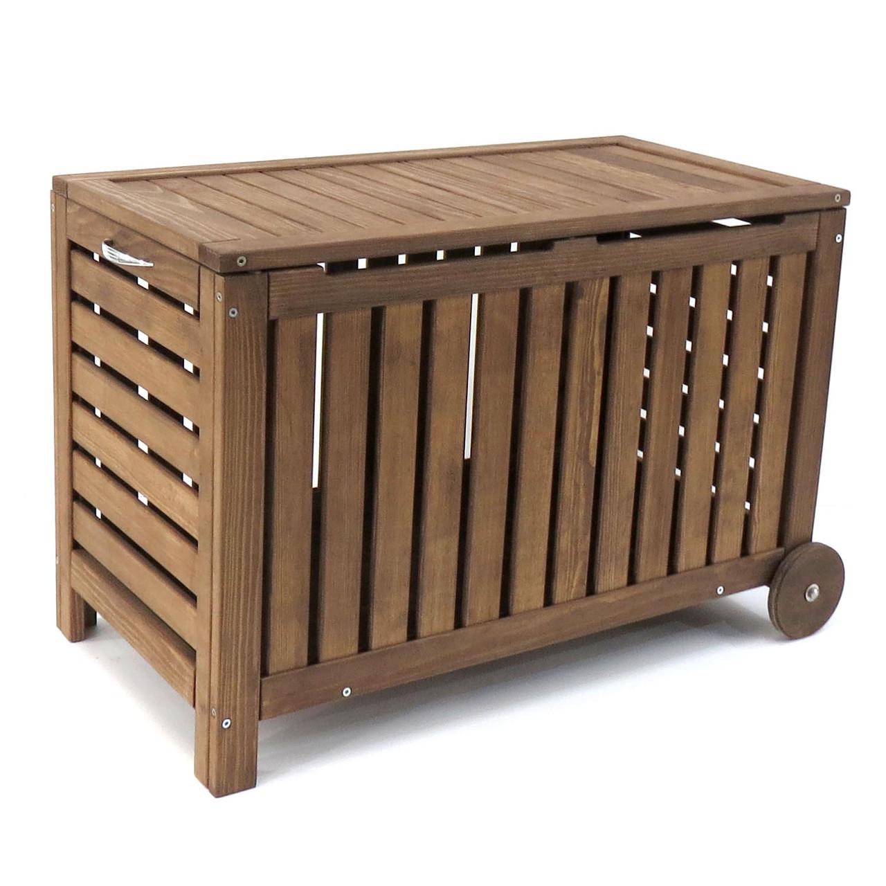 Сундук напольный из дерева Волта Капучино (СНД-002709)