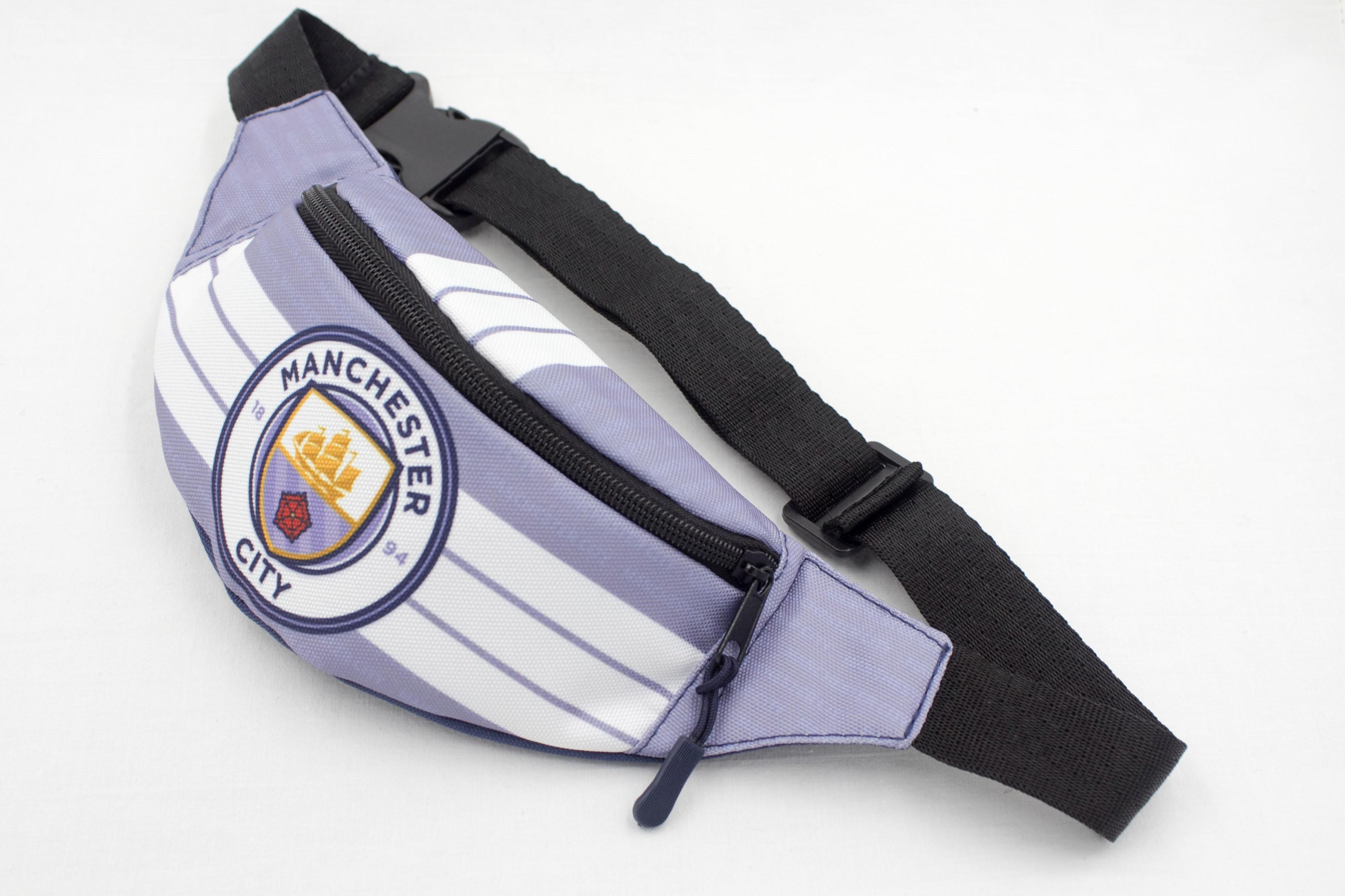 Бананка для хлопчика з регулюючим ремінцем 4-8 років ФК Манчестер Сіті Блакитно-білий (Д-029) - фото 5 Бананка для хлопчика з регулюючим ремінцем 4-8 років ФК Манчестер Сіті Блакитно-білий (Д-029) - фото 5