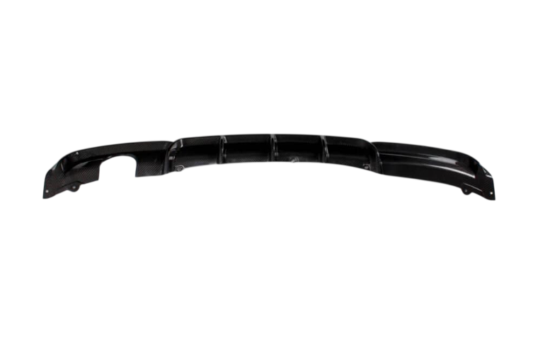 Диффузор заднего бампера DDCarbon V3 для M-Sport для BMW 3 серия F-30/31/34 2012-2019 гг. натуральный карбон (136924)
