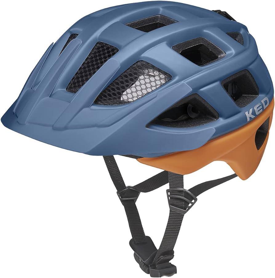 Шолом велосипедний дитячий KED Kailu S Deep Blue Cinnamon Matt (12104257454-53)