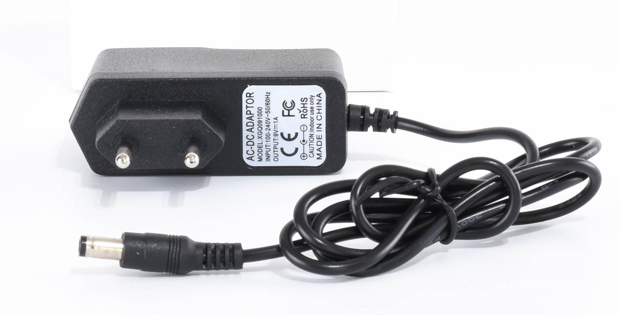 Блок живлення для гітарних педалей ефектів 9V 1A мінус в центрі (0018) - фото 2 Блок живлення для гітарних педалей ефектів 9V 1A мінус в центрі (0018) - фото 2