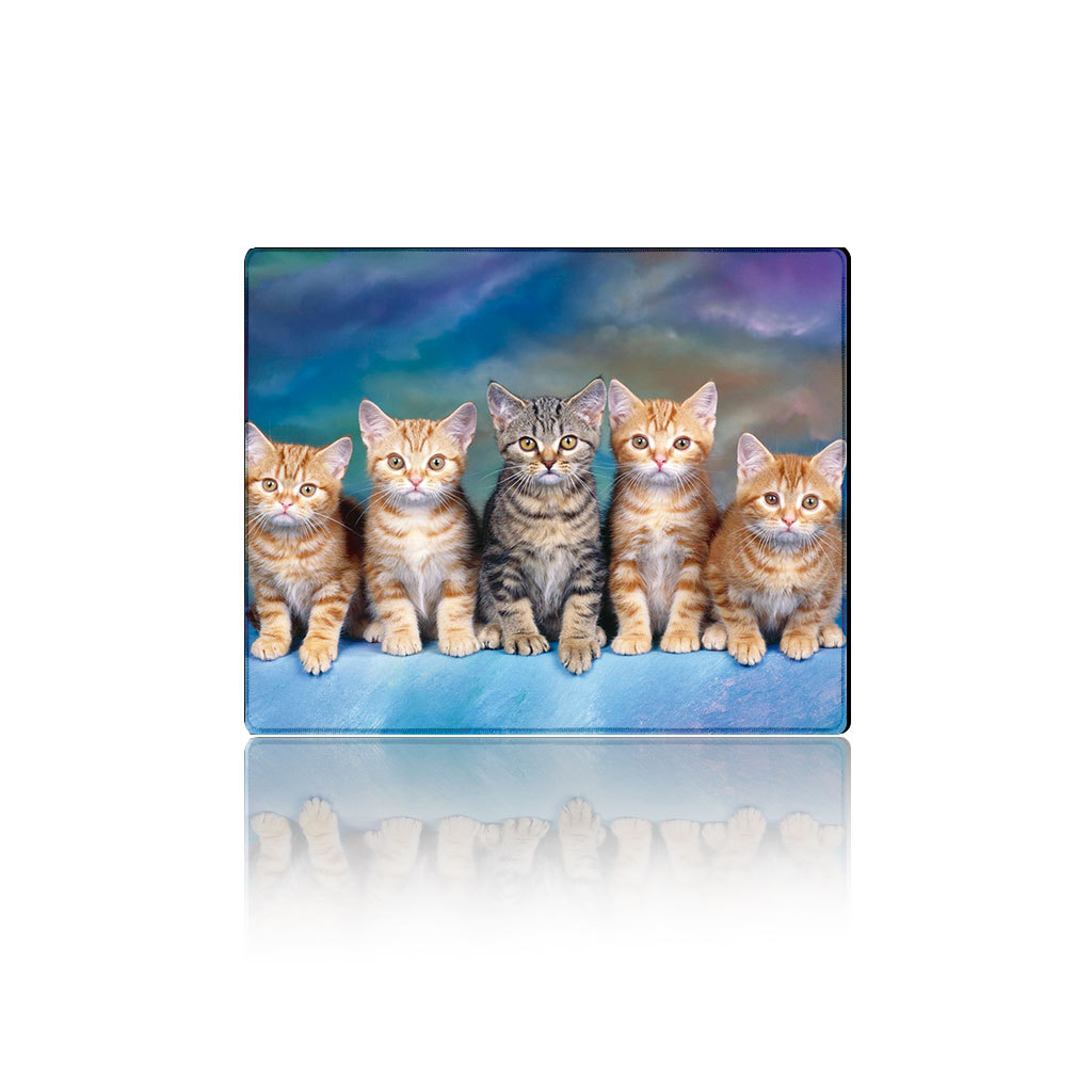 Коврик для мышки тканевый Five Cats с боковой прошивкой 2 мм 250x300 мм (36453)