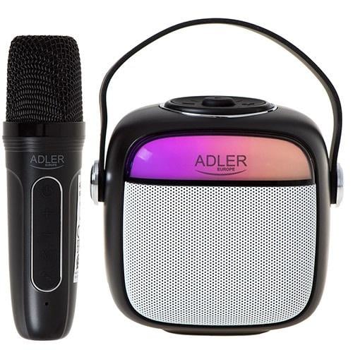 Караоке-колонка с микрофоном от батареи Черный Караоке-колонка с микрофоном от батареи Черный