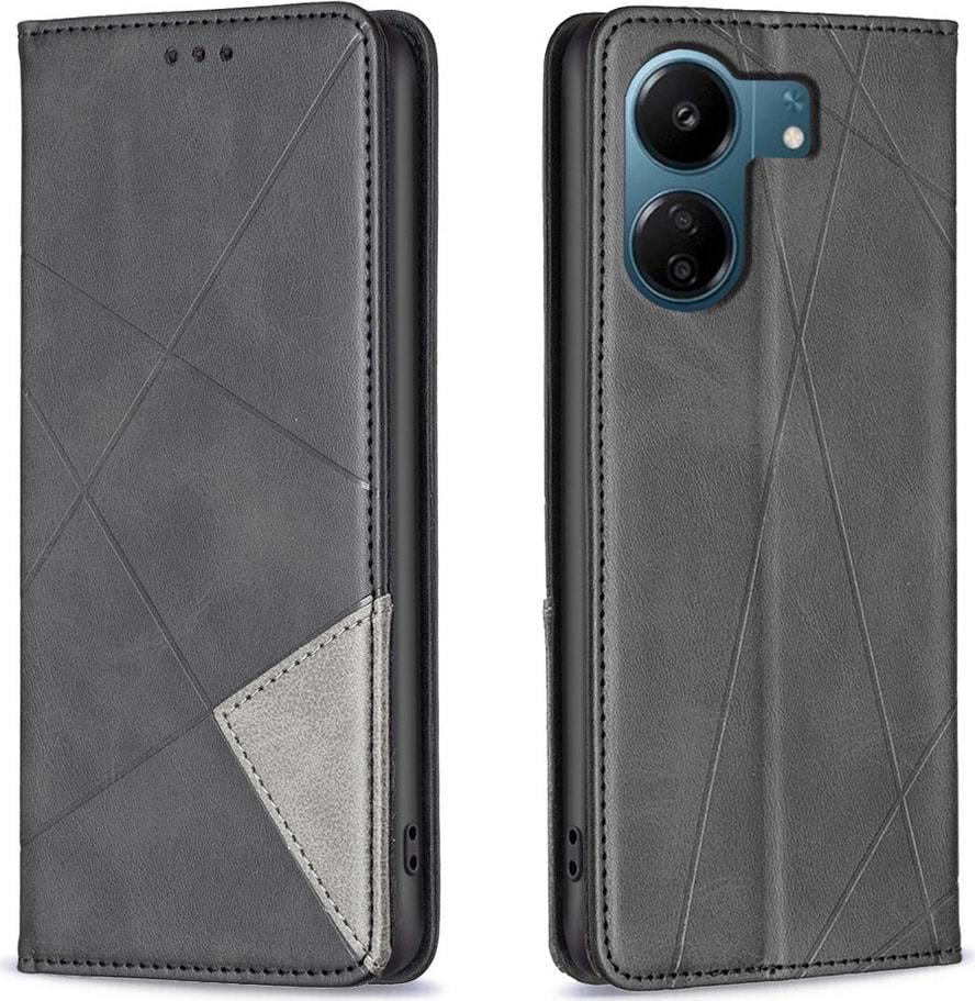 Чехол книжка SHLab Prisma Xiaomi Redmi 13C Black (36312-2B)