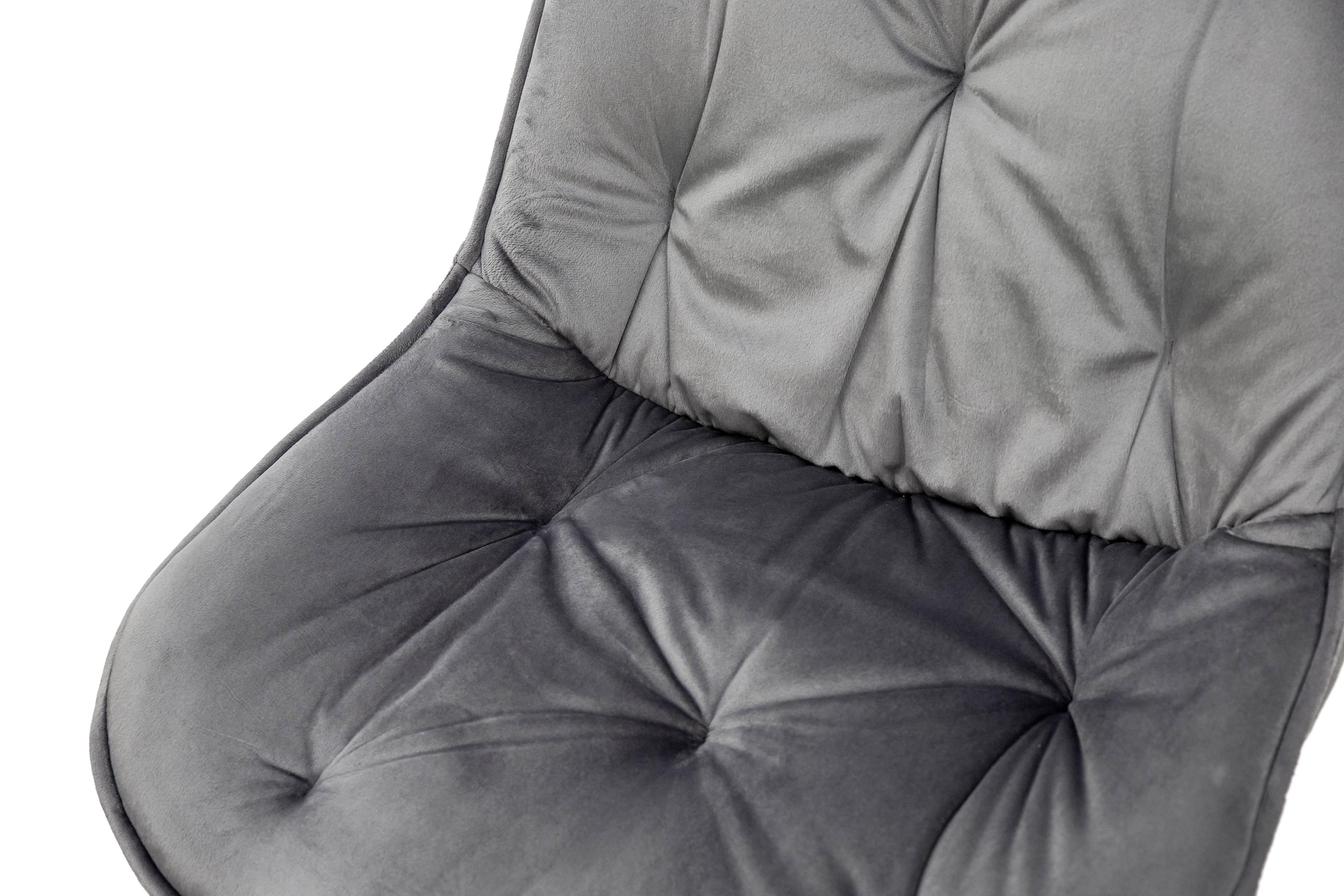 Стілець для кухні та вітальні ГРЕЙС Прадо-R 500х910х580 мм Чорний/Сірий (GAА0057239) - фото 13 Стілець для кухні та вітальні ГРЕЙС Прадо-R 500х910х580 мм Чорний/Сірий (GAА0057239) - фото 13