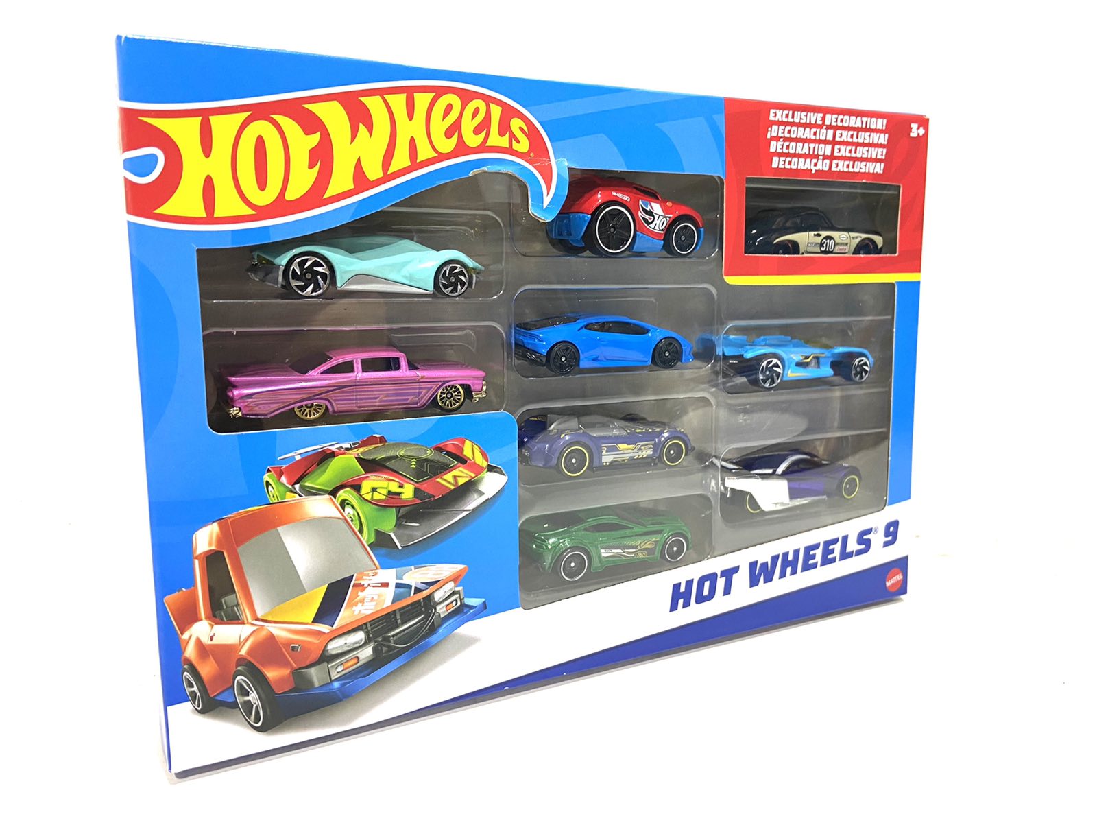ᐉ Набор машинок Mattel Hot Wheels Вид 5 в подарочной упаковке 9